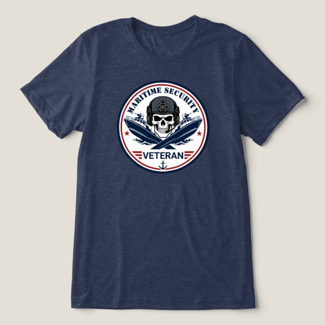 T-shirt En Tri-matière Sécurité maritime (Design Recto)