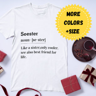 T-shirt En Tri-matière Seester Noun : Une Soeur, Mais Glacière