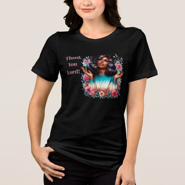 T-shirt En Tri-matière Seigneur Merci ! (Recto)