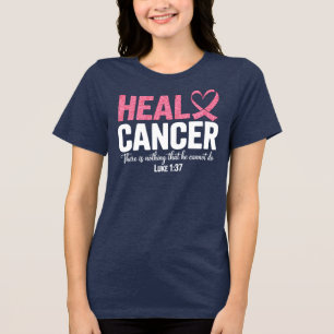 T-shirt En Tri-matière Sensibilisation au cancer du sein chrétien