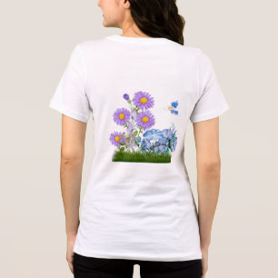 T-shirt En Tri-matière Septembre Fleurs de naissance et Pierre