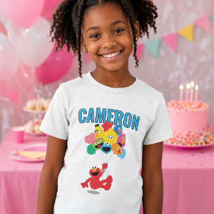 T-shirt En Tri-matière Sesame Street Anniversaire d'Elmo & ses amis