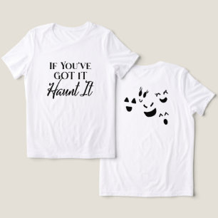 T-shirt En Tri-matière Si vous l'avez, hantez-le Funny Halloween