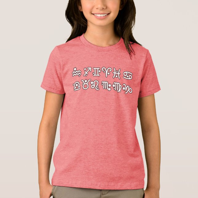 T-shirt En Tri-matière Signes du Zodiaque (Recto)
