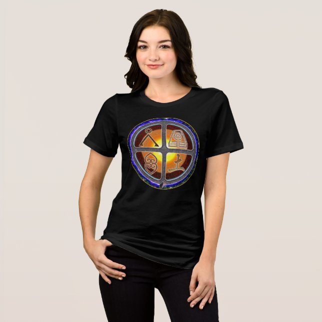 T-shirt En Tri-matière Signes terrestres (Recto plein)