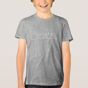 T-shirt En Tri-matière Silhouette de campeur heureux