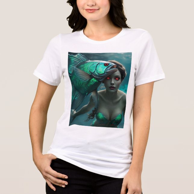 T-shirt En Tri-matière Sirènes et monstres (Recto)