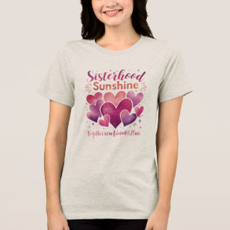 T-shirt En Tri-matière Sister hood sunshine