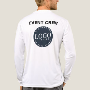 T-shirt En Tri-matière Site Web du logo d'entreprise personnalisé Échange