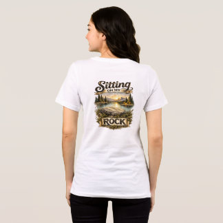T-shirt En Tri-matière Sitting on my Rock