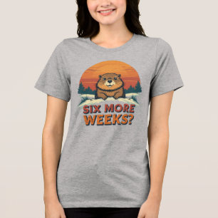 T-shirt En Tri-matière Six Semaines De Plus ? Jour de marmotte
