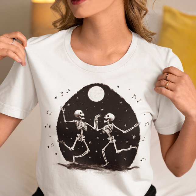 T-shirt En Tri-matière Skeletons dansants Halloween (Créateur téléchargé)