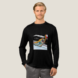 T-SHIRT EN TRI-MATIÈRE SKIEUR