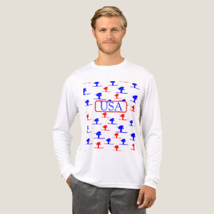 T-SHIRT  EN TRI-MATIÈRE SKIEUR