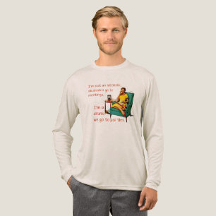 T-shirt En Tri-matière SlipperyJoe socialisation boisson fête vintage fem