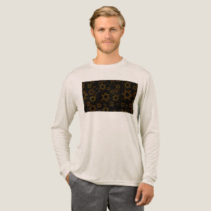T-shirt En Tri-matière SlipperyJoe's Star David artistique sur le thème d