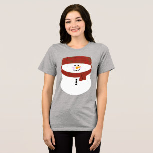 T-shirt En Tri-matière Snowman avec Beanie Christmas