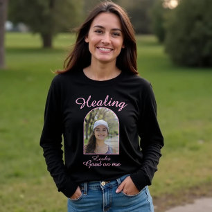 T-shirt En Tri-matière Soigner semble bon sur moi - Tee photo personnalis