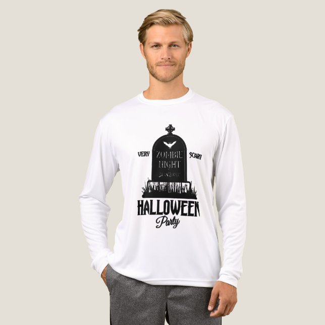 T-shirt En Tri-matière soirée zombie (Recto complet)