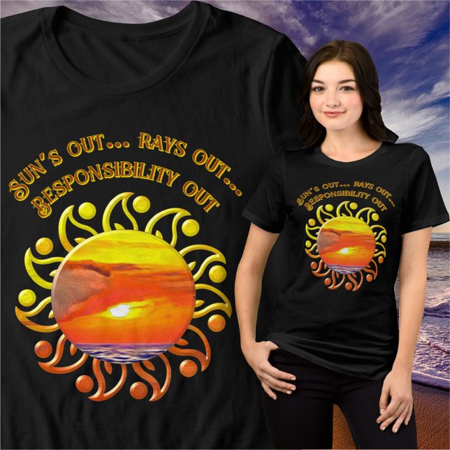 T-shirt En Tri-matière Soleil en vue 2443 (Créateur téléchargé)
