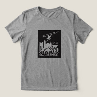 T-shirt En Tri-matière Sommet des Urban Sketchers 2026 - Cleveland - Femm