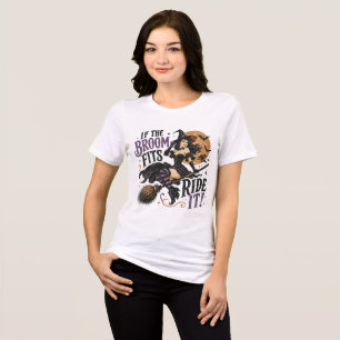 T-shirt En Tri-matière Sorcière Rétro