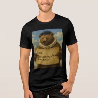 T-shirt En Tri-matière Sortie, poursuivi par un ours citation de Shakespe