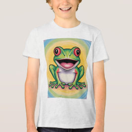 T-shirt En Tri-matière Sourire doux de grenouille