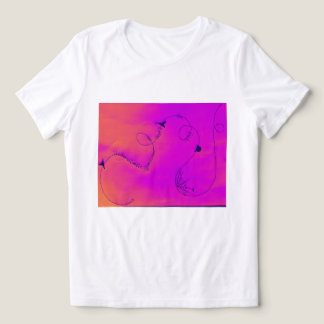 T-SHIRT EN TRI-MATIÈRE SOUS-ESTIMER MOI