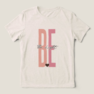 T-shirt En Tri-matière Soyez Le Chrétien Boho Lumière