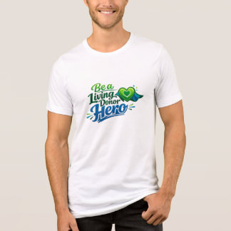 T-shirt En Tri-matière Soyez un héros donneur vivant