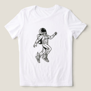 T-shirt En Tri-matière Space Kicks : Vol en astronaute ailé