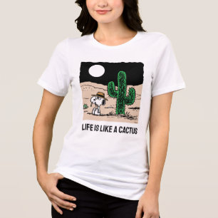 T-shirt En Tri-matière Spike dans un désert illuminé par la Lune