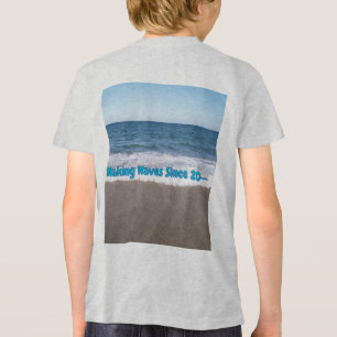 T-shirt En Tri-matière Splash d'anniversaire de dauphin