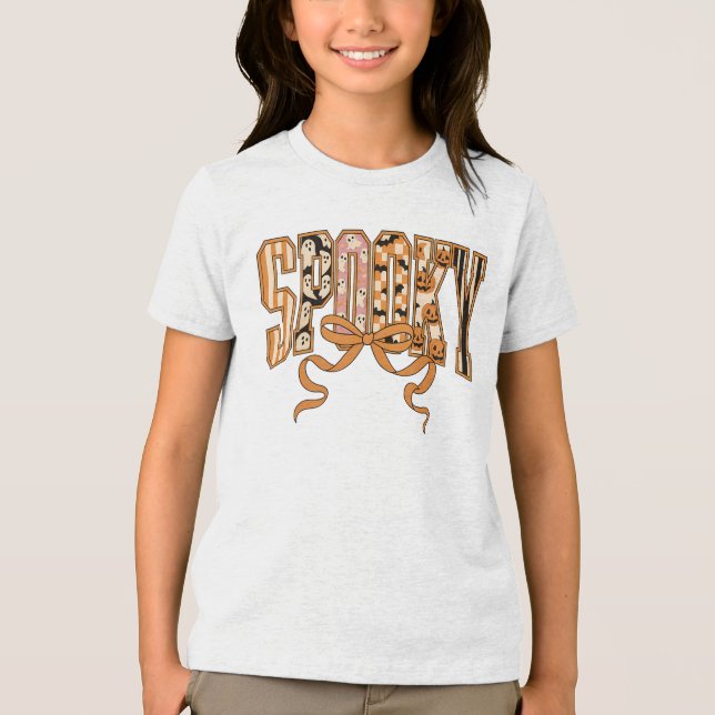 T-shirt En Tri-matière Spooky Coquette Halloween Aesthetic-66166 (Recto)