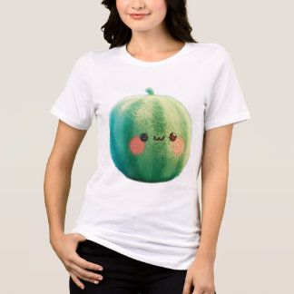 T-shirt En Tri-matière Sprite Pastèque – Mignonne aux Fruits Flous de l'É