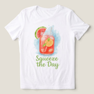 T-shirt En Tri-matière Squeeze Day - Watermelon Lemonade été