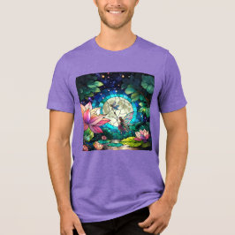 T-shirt En Tri-matière Stained Glass Little Fairy With Dragonfly