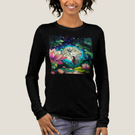 T-shirt En Tri-matière Stained Glass Little Fairy With Dragonfly