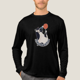 T-shirt En Tri-matière Stay Pawsitive Vintage Style Cat Lover Tee