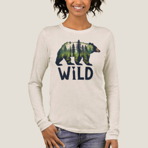 T-shirt En Tri-matière Stay Wild Bear Tee - Adventure Await!