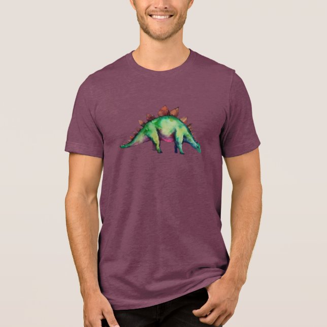 T-shirt En Tri-matière Stegosaurus Resurgence: Unisex T-Shirt (Recto)