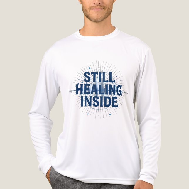 T-shirt En Tri-matière Still Healing Inside – Brain Injury Awareness (Recto)