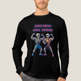 T-shirt En Tri-matière Strong to the Bone – Funny Skeleton Muscle Design
