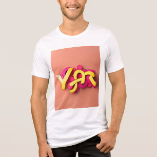 T-shirt En Tri-matière Style typographique Trending Tri-Blend Shirt