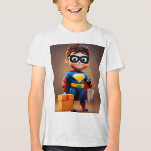 T-shirt En Tri-matière "Super Box Man"