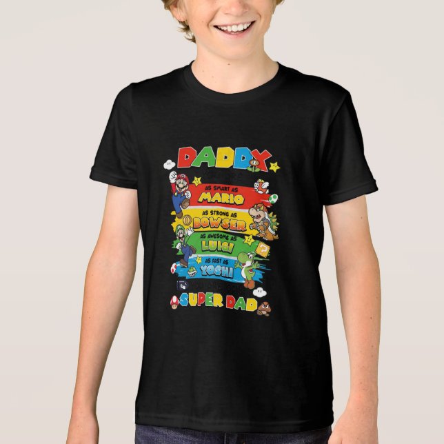 T-shirt En Tri-matière Super Papa Hommage (Recto)