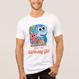 T-shirt En Tri-matière Super simple | Finny Shark Confetti Anniversaire