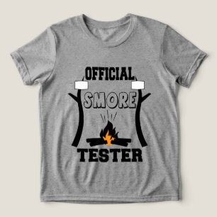 T-shirt En Tri-matière Superbe art de mots de testeur de smore officiel u