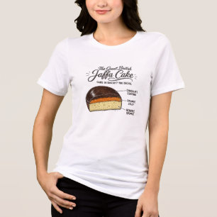 T-shirt En Tri-matière Superbe Jaffa Cake britannique - Gâteau ou biscuit